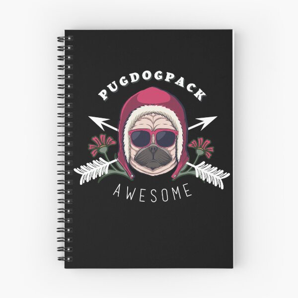 Item preview, Pugdog Pack Awesome(style 4) designed and sold by SlimAwayhaha.