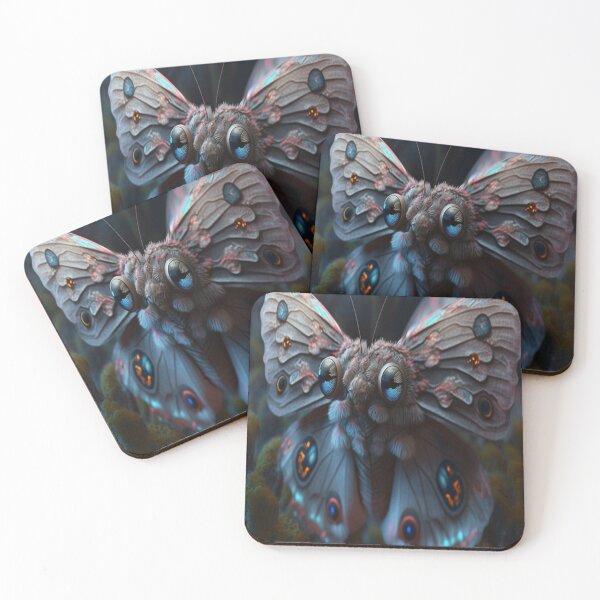 Item preview, Unleash Your Mind's Secrets: Personalized Butterfly Artwork with Furry Antennae designed and sold by ThreadGallery.