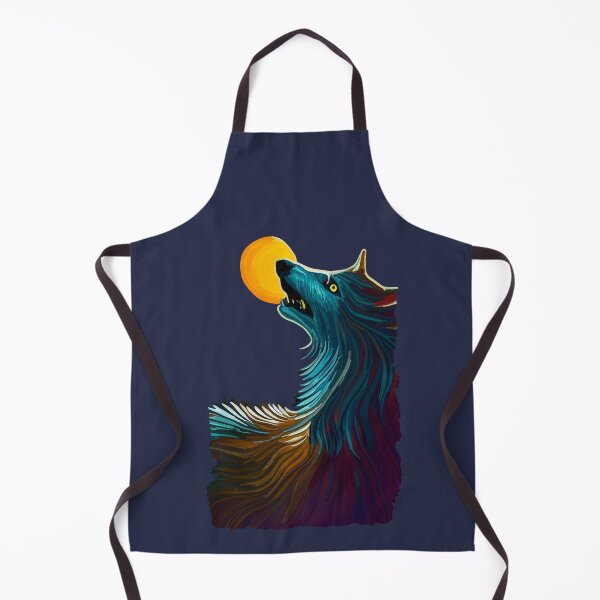 Item preview, Wolf swallowing the sun (#07) designed and sold by SolidEarthArt.