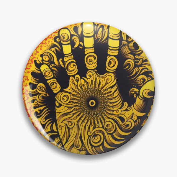 Artikelvorschau, Hand, Psychedelic Art entworfen und verkauft von WindCreation.