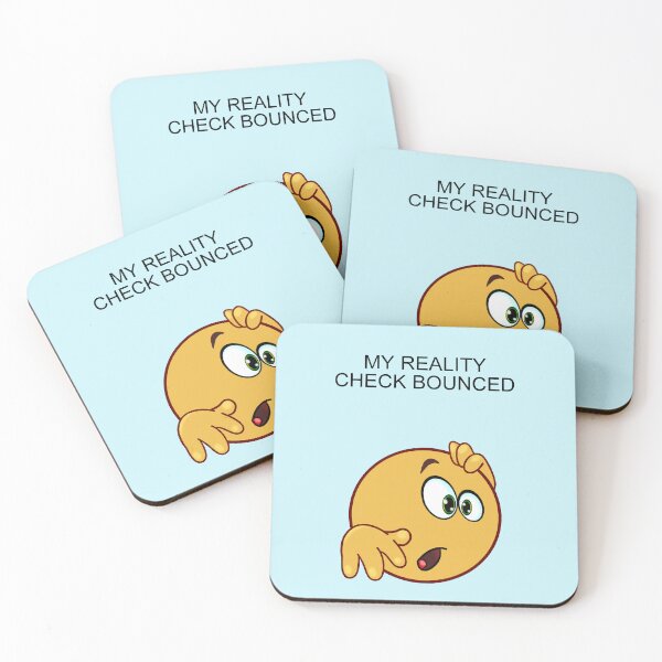 Item preview, My Reality Check Bounced. designed and sold by artmovementspgh.