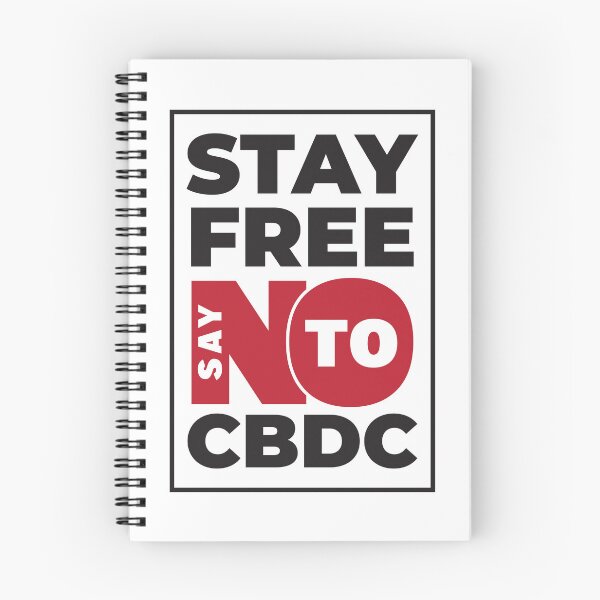 Item preview, Stay Free Say No To CBDC - Central Bank Digital Currency designed and sold by CatsCrew.