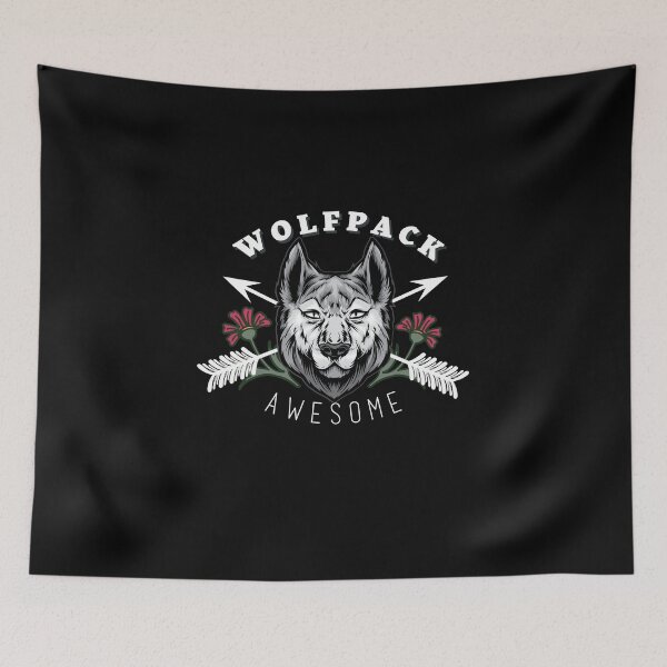 Item preview, wolf Pack Awesome designed and sold by SlimAwayhaha.