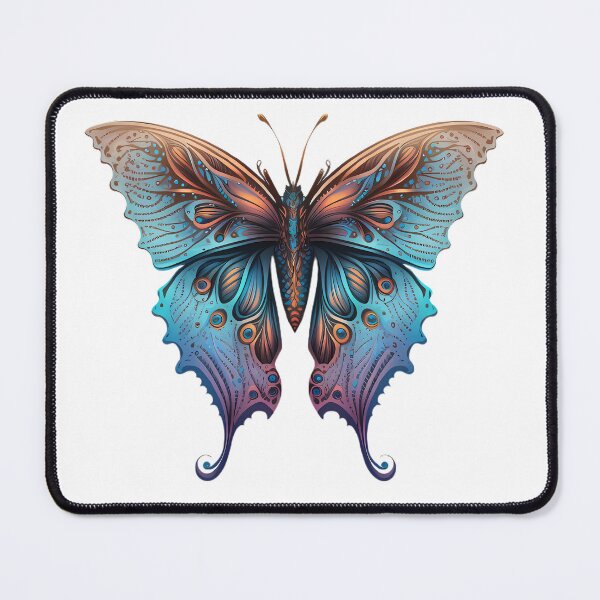 Item preview, Orange, blue and pink gradient butterfly designed and sold by TheKiziox.