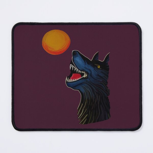 Item preview, Wolf swallowing the sun (#08) designed and sold by SolidEarthArt.