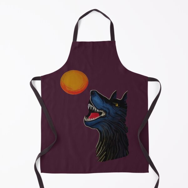 Item preview, Wolf swallowing the sun (#08) designed and sold by SolidEarthArt.
