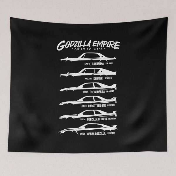 Item preview, Godzilla Empire (ฺWhite) designed and sold by pjrstudio.