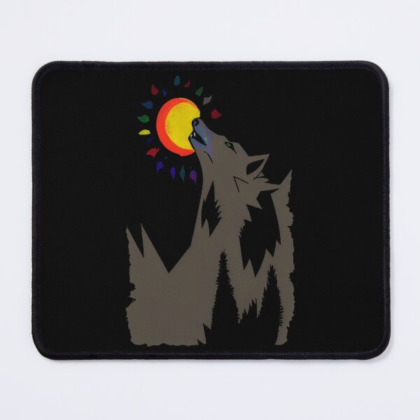 Item preview, Wolf swallowing the sun (#09) designed and sold by SolidEarthArt.