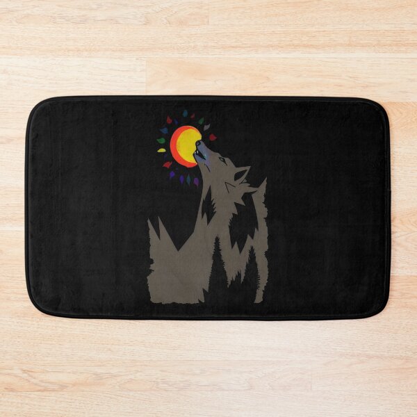 Item preview, Wolf swallowing the sun (#09) designed and sold by SolidEarthArt.