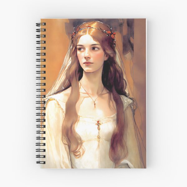 Item preview, Damsel Marian Touched By Integrity Pre Raphaelite Inspired Medieval Maiden  designed and sold by CGSGraphics.