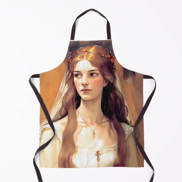 Item preview, Damsel Marian Touched By Integrity Pre Raphaelite Inspired Medieval Maiden  designed and sold by CGSGraphics.