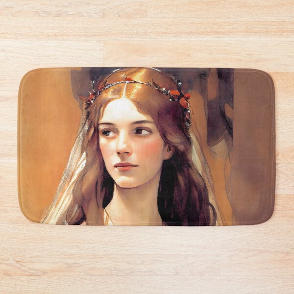 Item preview, Damsel Marian Touched By Integrity Pre Raphaelite Inspired Medieval Maiden  designed and sold by CGSGraphics.