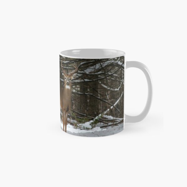 Buck in winter Classic Mug