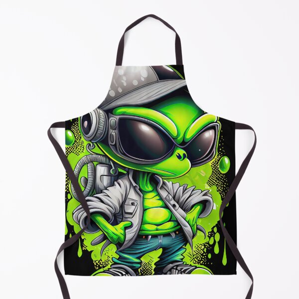 Item preview, Cool Relaxed Green Alien designed and sold by Piotrek0001.