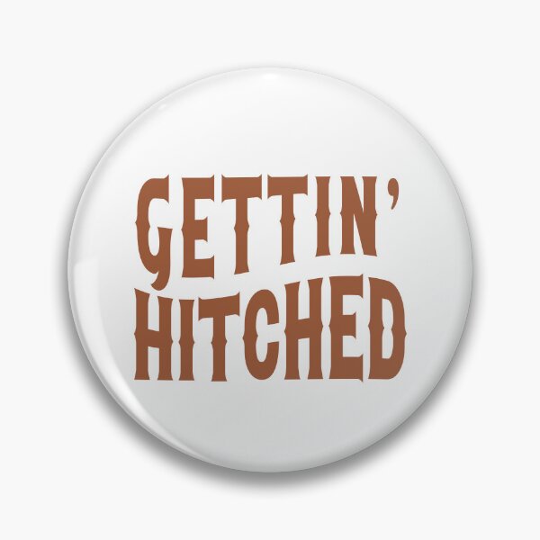 Item preview, Nashville Bachelorette Party Gettin' Hitched Burnt Orange Gift for Bride designed and sold by mysticblvd.