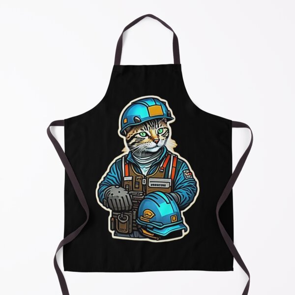 Item preview, Catswithhardhats Construction Worker designed and sold by GameThisGame.