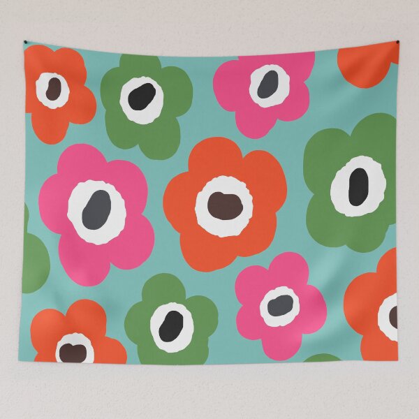 Item preview, Iconic Modern Scandinavian Garden in Vivid Colors designed and sold by Deutschic.