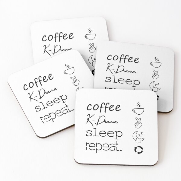 Item preview, coffee k-drama sleep repeat-korean goblin designed and sold by famaa.