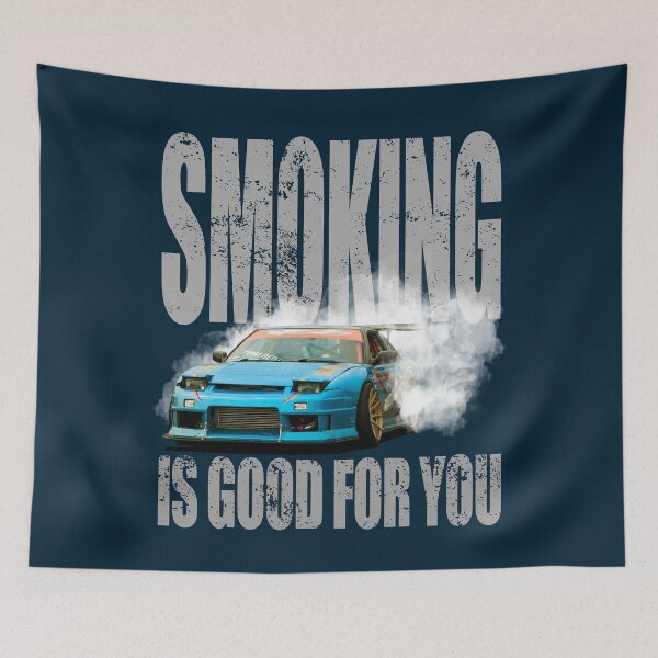Item preview, Smoking is  Good for You Drift Car Design designed and sold by allovervintage.