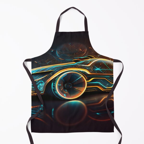 Item preview, Intricate Volumetric Lighting Artwork Of Futuristic Cars designed and sold by Unwind-Art-Work.