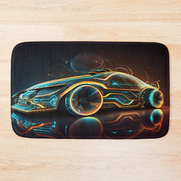 Item preview, Intricate Volumetric Lighting Artwork Of Futuristic Cars designed and sold by Unwind-Art-Work.