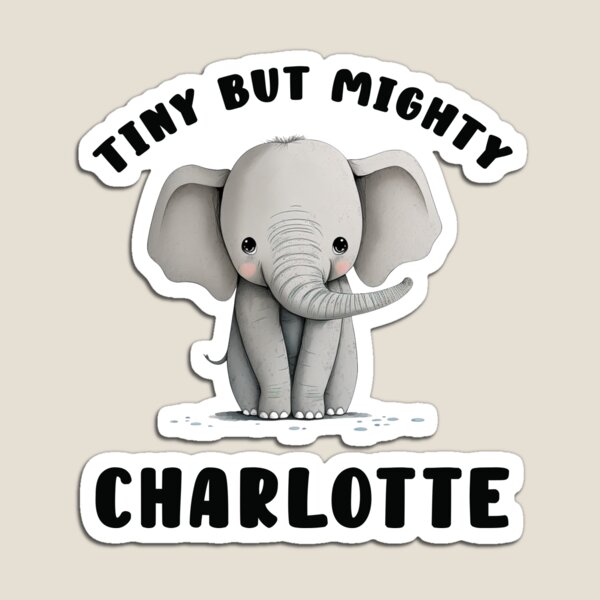 Aperçu de l'œuvre Tiny But Mighty Charlotte créée et vendue par Impostrich.