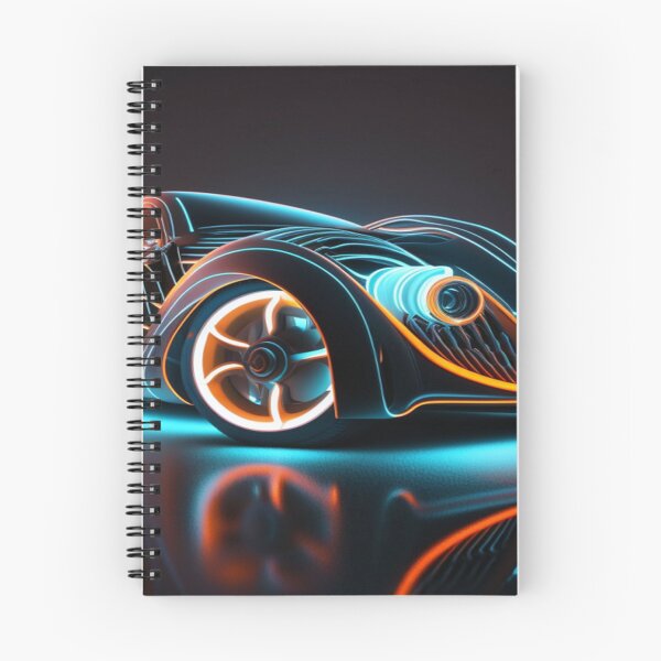 Item preview, Intricate Volumetric Lighting Artwork Of Futuristic Cars designed and sold by Unwind-Art-Work.