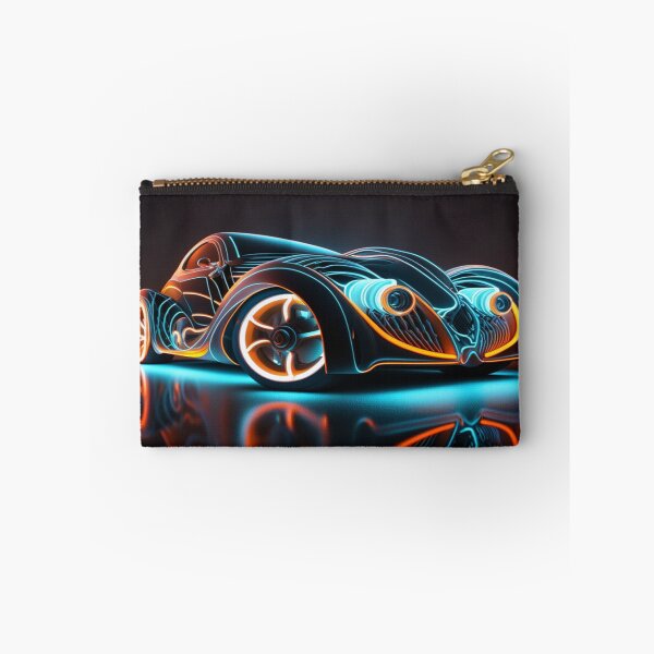 Item preview, Intricate Volumetric Lighting Artwork Of Futuristic Cars designed and sold by Unwind-Art-Work.