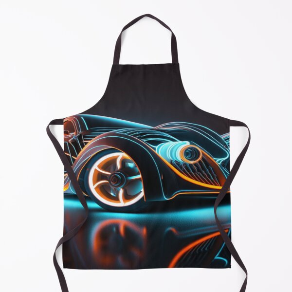 Item preview, Intricate Volumetric Lighting Artwork Of Futuristic Cars designed and sold by Unwind-Art-Work.