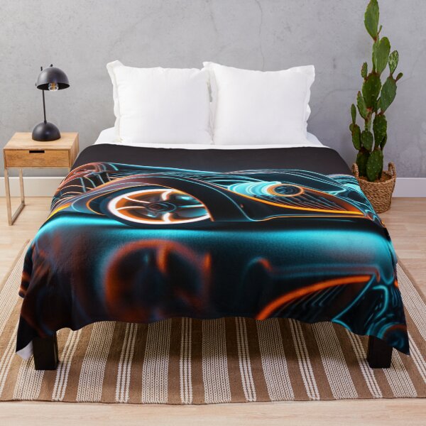 Item preview, Intricate Volumetric Lighting Artwork Of Futuristic Cars designed and sold by Unwind-Art-Work.