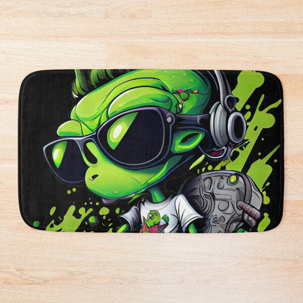 Item preview, Cool Relaxed Green Alien designed and sold by Piotrek0001.