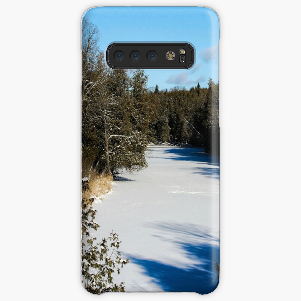 Winter riverview Case & Skin for Samsung Galaxy