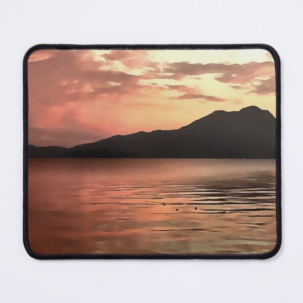 Item preview, Dramatic Sunset At Koycegiz Landscape Art designed and sold by taiche.