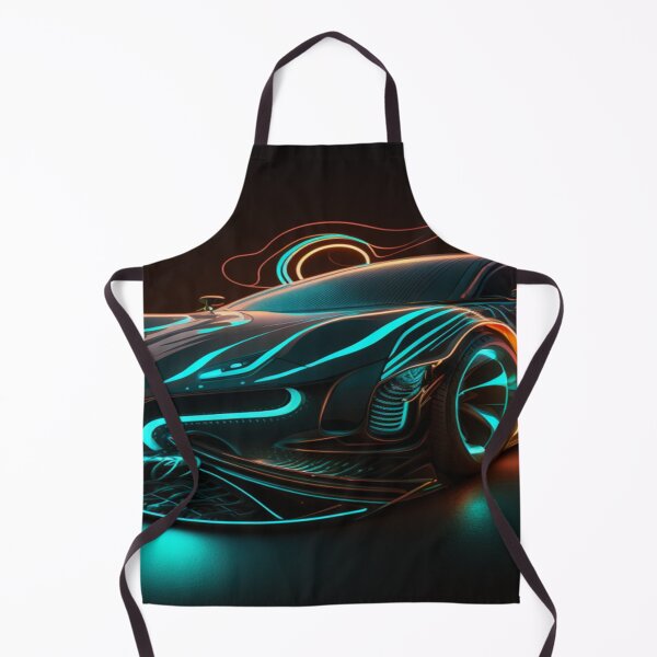 Item preview, Intricate Volumetric Lighting Artwork Of Futuristic Cars designed and sold by Unwind-Art-Work.