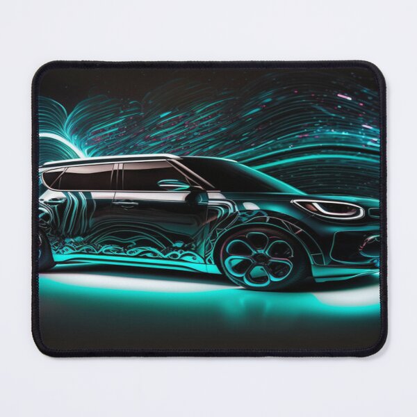 Item preview, Intricate Volumetric Lighting Artwork Of Futuristic Cars designed and sold by Unwind-Art-Work.