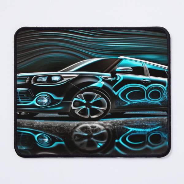 Item preview, Intricate Volumetric Lighting Artwork Of Futuristic Cars designed and sold by Unwind-Art-Work.