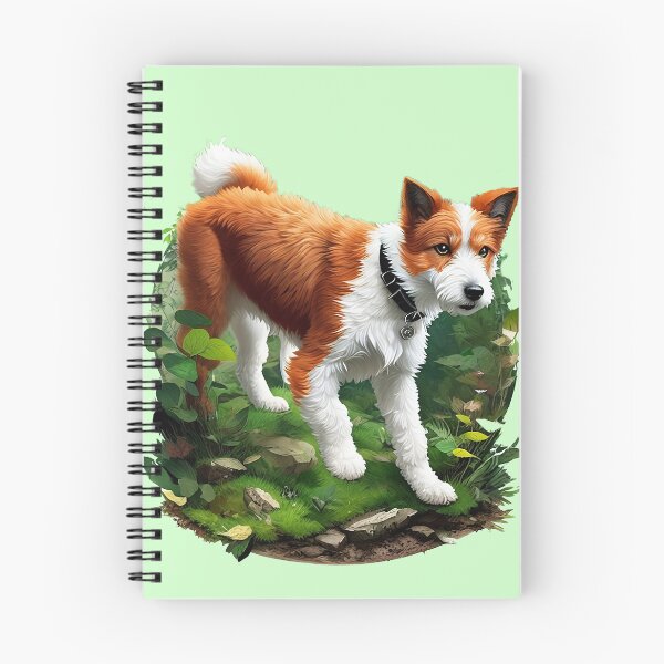 Item preview, Jungle Explorer: Wire Fox Terrier in the Wild designed and sold by Pawsitive Palette.