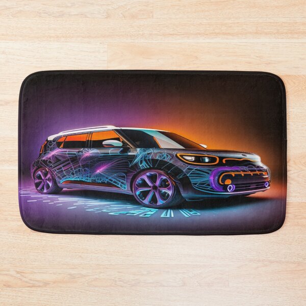 Item preview, Intricate Volumetric Lighting Artwork Of Futuristic Cars designed and sold by Unwind-Art-Work.