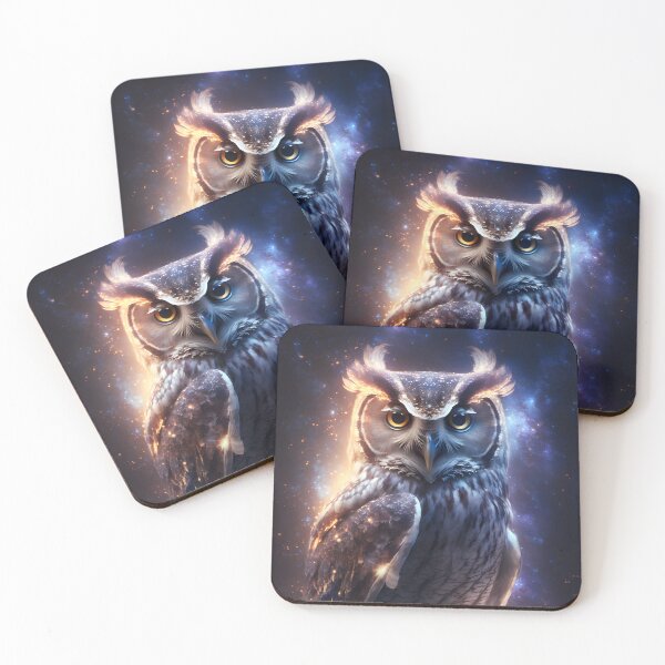 Item preview, Sagittarius spirit animal Owl designed and sold by ArtsByAesthetic.