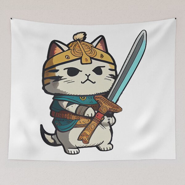 Item preview, Catman Warrior designed and sold by TaurusDigital.