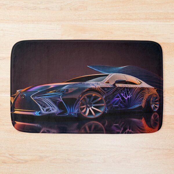 Item preview, Intricate Volumetric Lighting Artwork Of Futuristic Cars designed and sold by Unwind-Art-Work.