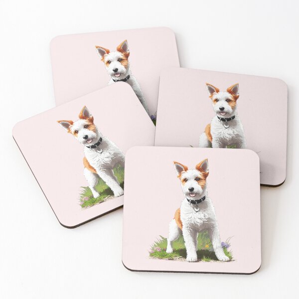 Item preview, Jungle Explorer: Wire Fox Terrier in the Wild designed and sold by Pawsitive Palette.