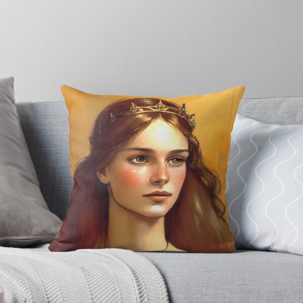 Item preview, Damsel Persephone Touched By Warmth Pre Raphaelite Inspired Medieval Maiden  designed and sold by CGSGraphics.