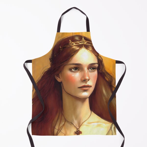 Item preview, Damsel Persephone Touched By Warmth Pre Raphaelite Inspired Medieval Maiden  designed and sold by CGSGraphics.