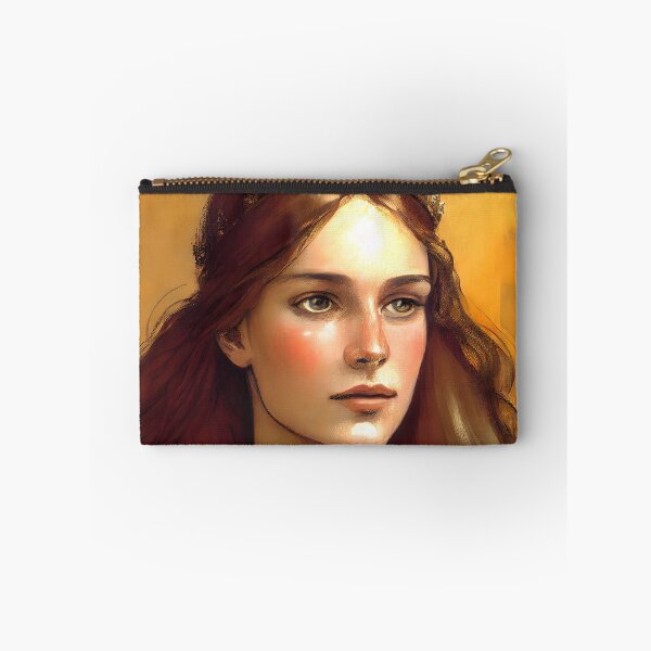 Item preview, Damsel Persephone Touched By Warmth Pre Raphaelite Inspired Medieval Maiden  designed and sold by CGSGraphics.
