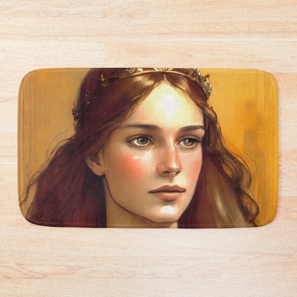 Item preview, Damsel Persephone Touched By Warmth Pre Raphaelite Inspired Medieval Maiden  designed and sold by CGSGraphics.