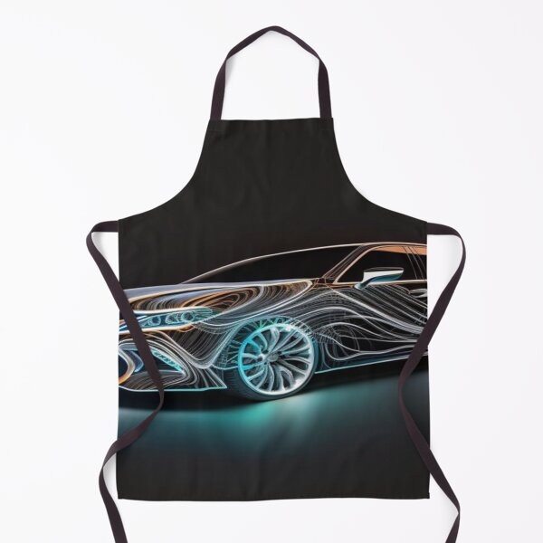 Item preview, Intricate Volumetric Lighting Artwork Of Futuristic Cars designed and sold by Unwind-Art-Work.