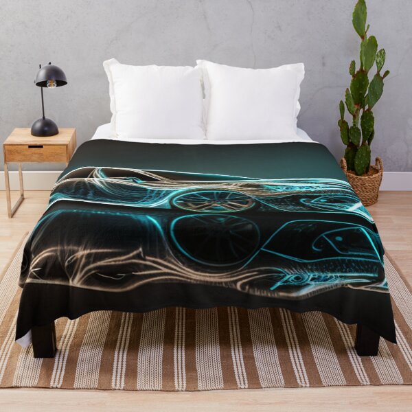 Item preview, Intricate Volumetric Lighting Artwork Of Futuristic Cars designed and sold by Unwind-Art-Work.