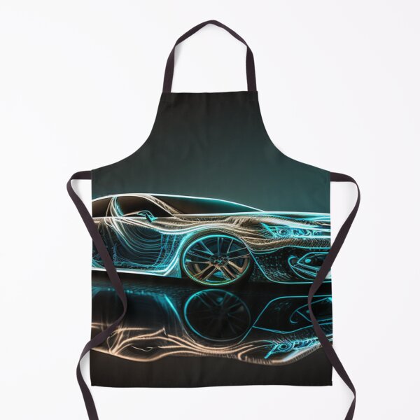 Item preview, Intricate Volumetric Lighting Artwork Of Futuristic Cars designed and sold by Unwind-Art-Work.
