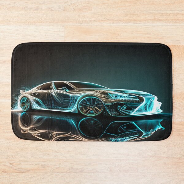 Item preview, Intricate Volumetric Lighting Artwork Of Futuristic Cars designed and sold by Unwind-Art-Work.